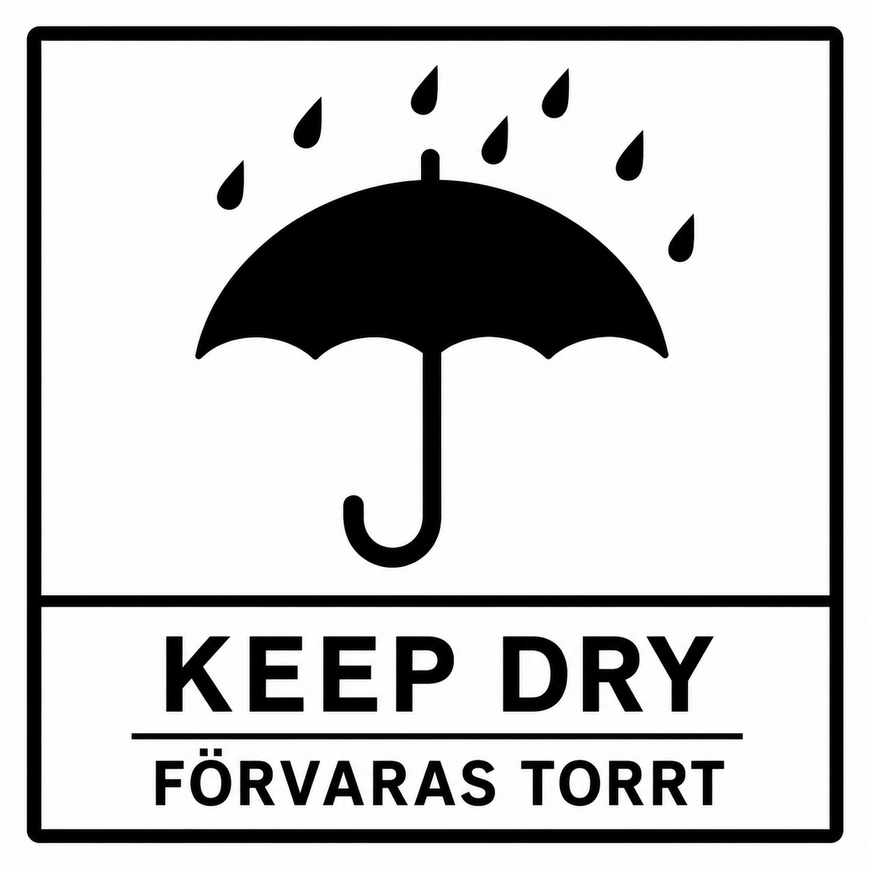Förvaras torrt